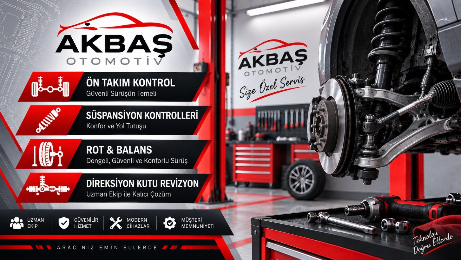 Motor ve mekanik servis