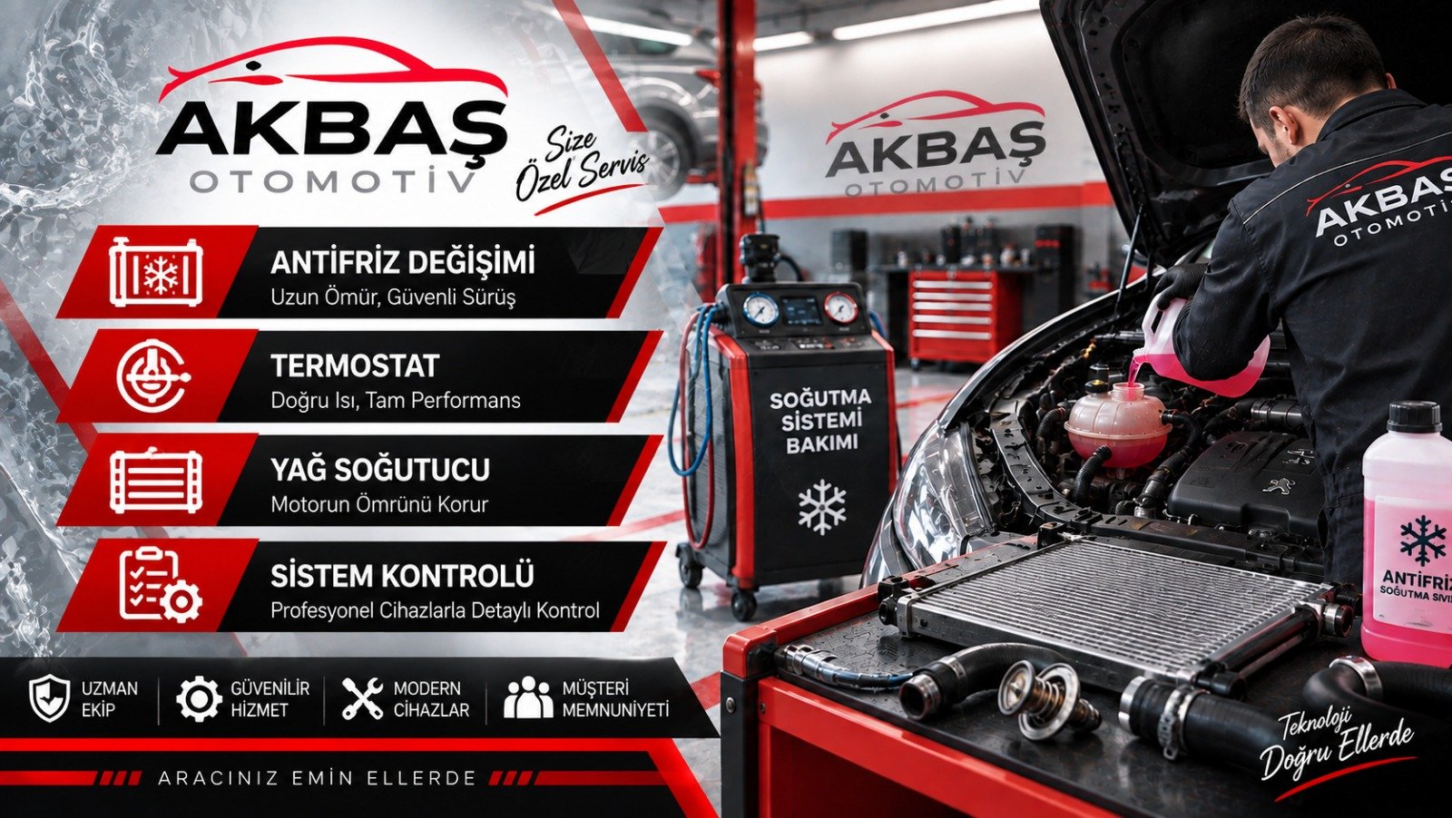 Motor ve mekanik servis