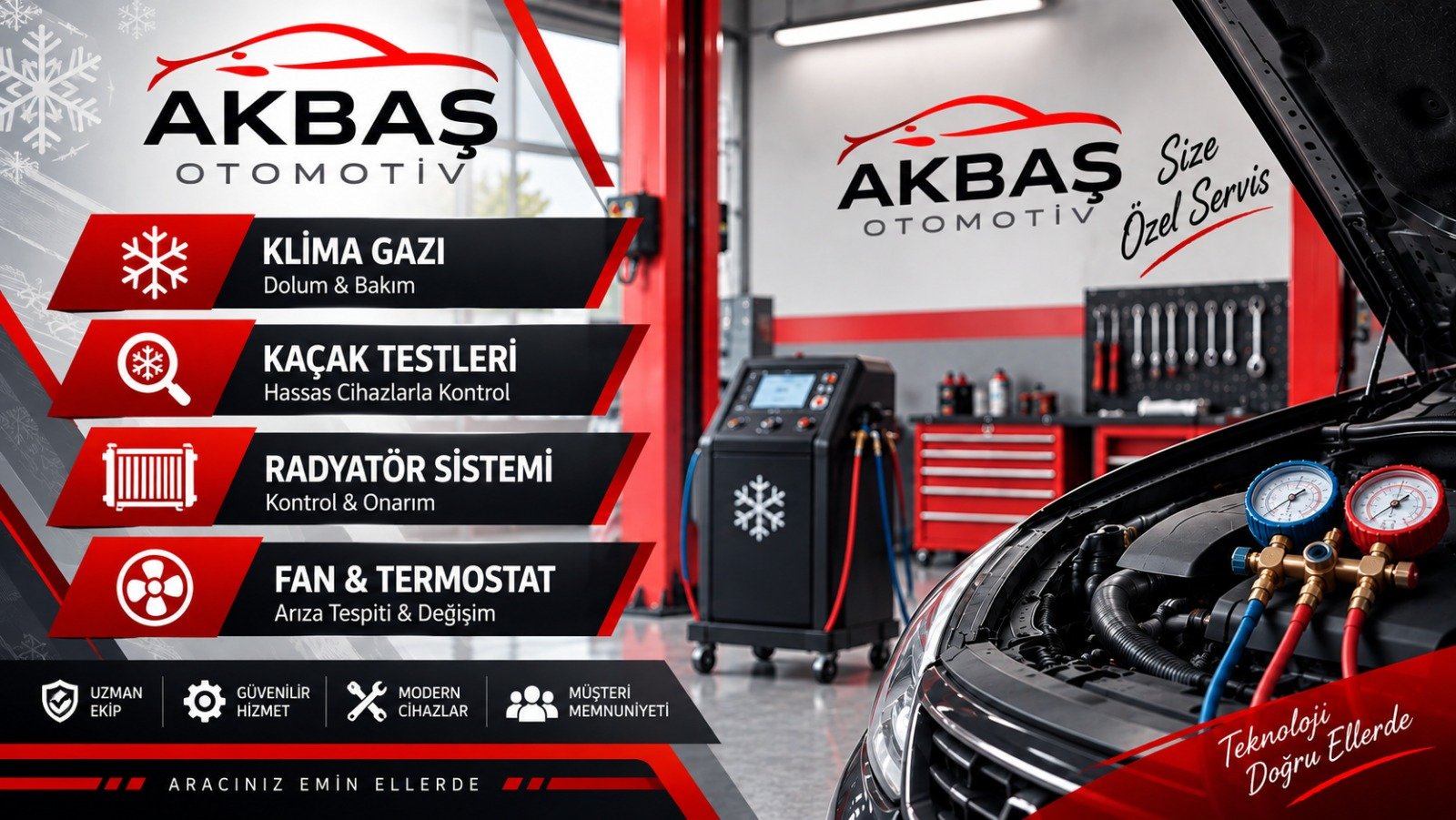 Motor ve mekanik servis